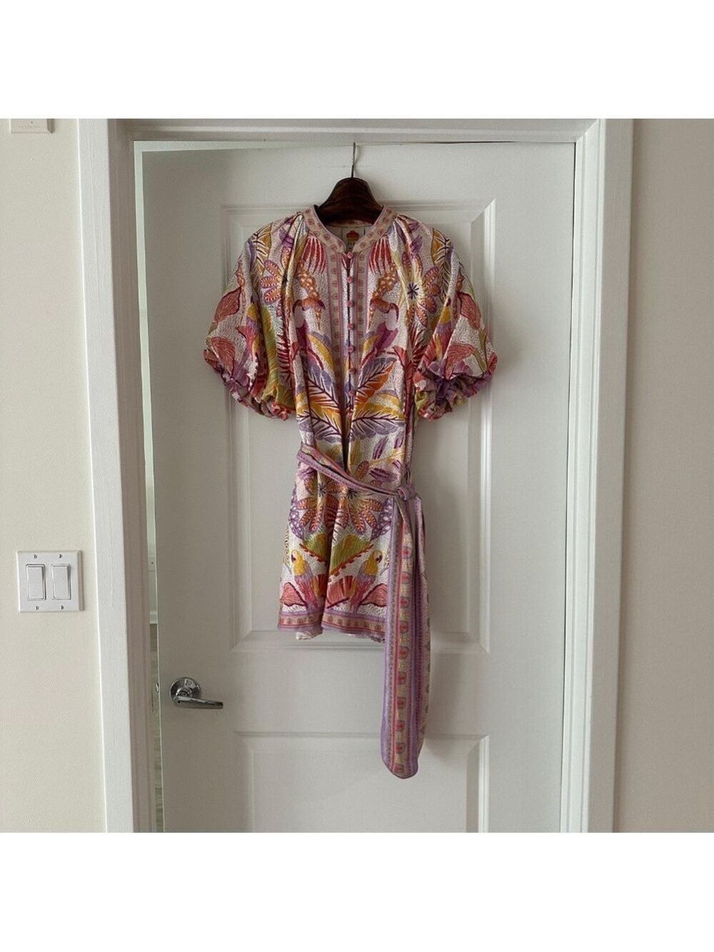 Farm Rio Pearl Jungle Dots Romper - Picture 6 of 8